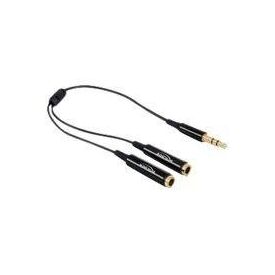 Delock Audio splitter miniphone stereo 3.5 mm male to 65356