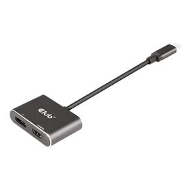 Club 3D Adapter 24 pin USBC (M) to HDMI, DisplayPort CSV1552