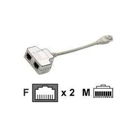EFBElektronik Network splitter RJ45 (M) to RJ45 K5122.015