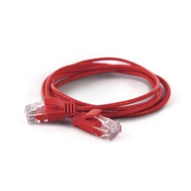 Wantec Cable, Network, CAT 6a, UTP, 3 m, RJ-45, red, 7274