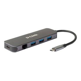 D-Link DUB-2334 - Docking station - USB-C - HDMI - 1GbE