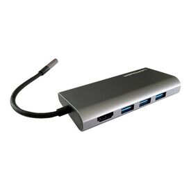 LC Power LC-HUB-C-MULTI-5 - Docking station - USB-C - HDMI - GigE