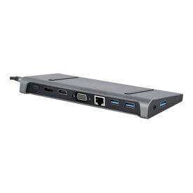 Cablexpert A-CM-COMBO9-02 - Docking station - USB-C 3.1 - VGA, HD
