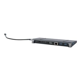 Cablexpert A-CM-COMBO9-02 - Docking station - USB-C 3.1 - VGA, HD