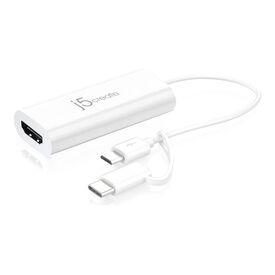 j5create JUA165C Adapter cable 24 pin USBC, 5 pin JUA165CN