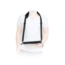 Mobilis ERGONOMIC SHOULDER STRAP ., Notebook, Black, Carabiner 001025