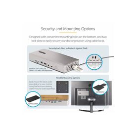 StarTech.com Thunderbolt 4 MultiDisplay 132UETB4USB4DOCK