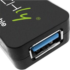 EFB Elektronik Techly Active Extension Cable USB3.2 SuperSpeed+ Signal Extender 10m Black | ICUR30100G, image , 2 image
