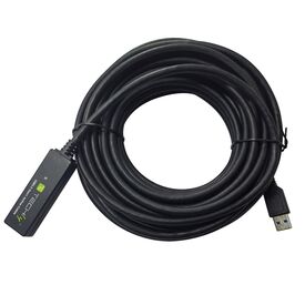 EFB Elektronik Techly Active Extension Cable USB3.2 SuperSpeed+ Signal Extender 10m Black | ICUR30100G, image , 3 image