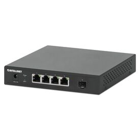 Intellinet 5-Port Unmanaged Switch | 4x 2.5G RJ-45 + 10G SFP+ Uplink, image 