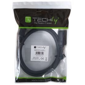 Techly DisplayPort, Male, Male, 3840 x 2160 pixels 1 m / 20-pole | ICOC-DSP-A21-010, image , 2 image