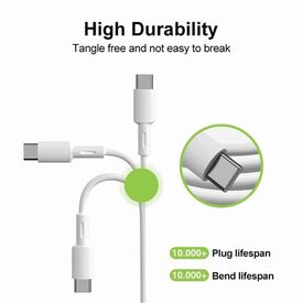 EFB Elektronik Techly USB-C™ Male/USB 2.0 Male Cable 1m White | ICOC-MUSB20-C60W1, image , 2 image