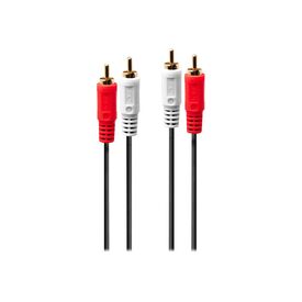 Lindy Premium - Video / audio cable - RCA x 2 (M) to RCA  | 35660