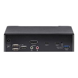 StarTech.com USB C KVM Switch, 2 Port DisplayPort KV | SV231DPUCA