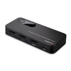 Lindy - Video/audio switch - 8K60, bidirectional - 2 x HD | 38339