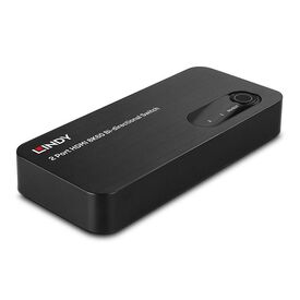 Lindy - Video/audio switch - 8K60, bidirectional - 2 x HD | 38339