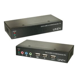 LINDY Cat.5 KVM Extender Classic - KVM / USB extender - U | 39377