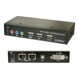 LINDY Cat.5 KVM Extender Classic - KVM / USB extender - U | 39377