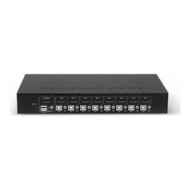 Lindy - KVM / audio switch - 8 x DisplayPort / audio / US | 39540