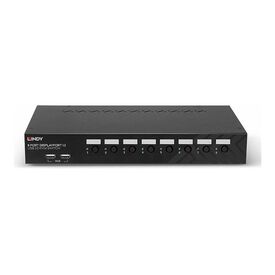 Lindy - KVM / audio switch - 8 x DisplayPort / audio / US | 39540