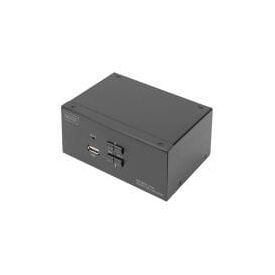 DIGITUS DS-12862 - KVM / audio / USB switch - 2 x KVM port(s) - 1