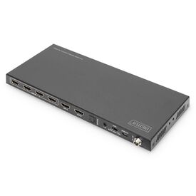 DIGITUS - Video/audio switch - 4 x 2 - desktop, wall-m | DS-55509