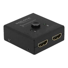 DeLock HDMI 2 - 1 bidirectional 4K 60 Hz compact - Retail | 64072