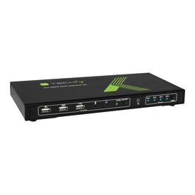 Techly 4x1 USB HDMI KVM Switch 4Kx2K - KVM / a | IDATA-KVM-HDMI4U