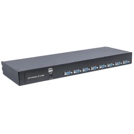 Intellinet Modular 8-Port VGA KVM Switch, For Use with I | 507776