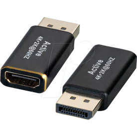 EFB-Elektronik - Adapter - DisplayPort male to HDMI  | EB484-4K60