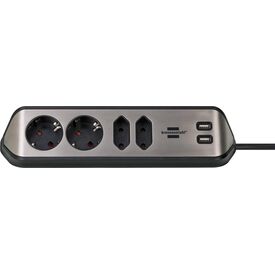 Brennenstuhl estilo Corner Socket strip 4-fold  1153590410