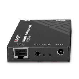Lindy HDMI and IR over IP Extender - Receiver / AV receiver / 1920 x 1080 pixels / Cat5e / Wired / DC / 5 V / 1 A / 1 pc(s) / 146 mm / 65 mm | 38399, image , 3 image