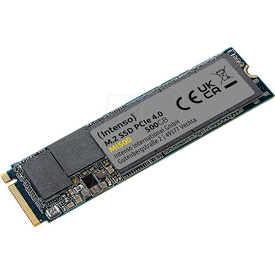 Intenso M.2 SSD MI500 500GB PCIe NVMe Gen 4x4 | 3836450