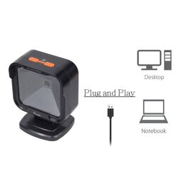 Equip USB 2D Omnidirectional Desktop Barcode Scanner, 1MP