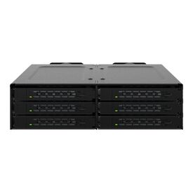 ICY Dock ToughArmor MB118VP-B - Storage enclosure - 6 x U.2/U.3 N