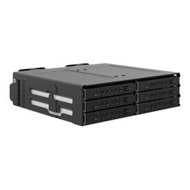 ICY Dock ToughArmor MB118VP-B - Storage enclosure - 6 x U.2/U.3 N