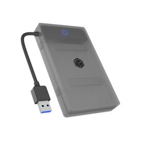 ICY BOX IB-AC603b-U3 - Storage enclosure - plastic enclosure - 2.