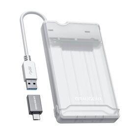 GRAUGEAR G-2503-AC / HDD/SSD enclosure / 1 / 2.5" / Serial ATA /