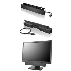Lenovo USB Soundbar - Speakers - for PC - USB - 2.5 Wa | 0A36190#