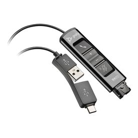 Poly DA85 - Headset cable - USB, 24 pin USB-C male to Q | 786C7AA