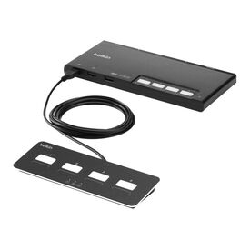Belkin Modular Secure - KVM switch - 4 x KVM po | F1DN004MOD-KM-4