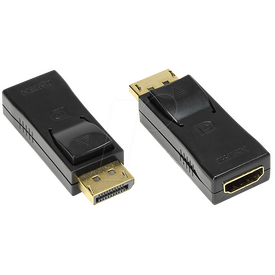 Alcasa HDMI - DisplayPort F/M / DisplayPort / HDMI / B | HDMI-DPG