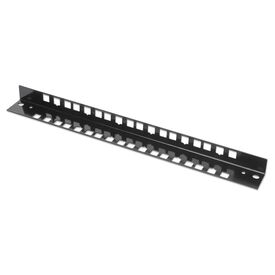 Intellinet - Rack cable management panel - grey, RAL 703 | 712439