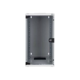 Digitus DN-10-12U - Rack cabinet - wall mountable - grey, RAL 703
