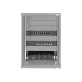 Digitus - Cabinet - wall mountable - black, RAL 9 | DN-10-SET-2-B