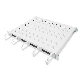 Digitus DN-97680 - Rack shelf - fixed - light grey, RAL 7035 - 1U