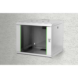 DIGITUS SoHoline DN-19 09-U - Cabinet - wall mountable - grey, RA
