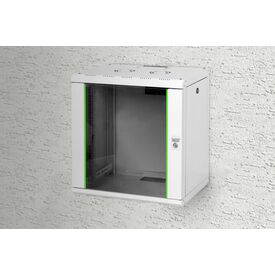 DIGITUS SoHoline DN-19 12-U - Cabinet - wall mountable - grey, RA