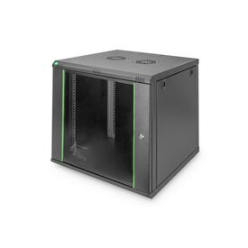 DIGITUS Dynamic Basic DN-19 12U-6/6-EC-SW - Rack cabinet - wall m
