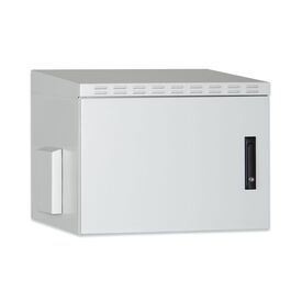 Digitus DN-19 07U-I-OD - Cabinet - wall mountable - grey, RAL 703